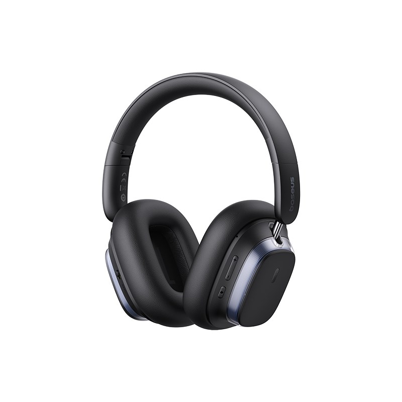 Baseus Bowie H1s Bluetooth Fejhallgató Headset - Fekete (A00075301113-00)