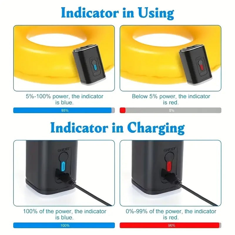 Outdoor Camping Electric Inflatable Pump-1